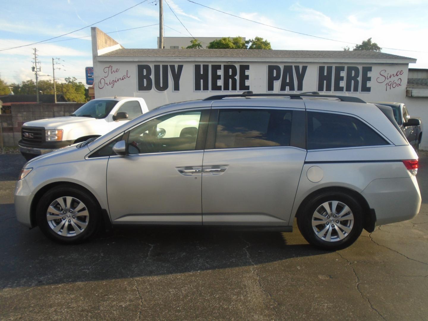 2014 Honda Odyssey (5FNRL5H62EB) , located at 6112 N Florida Avenue, Tampa, FL, 33604, (888) 521-5131, 27.954929, -82.459534 - Photo#0